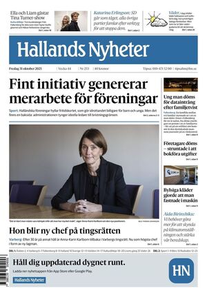 Förstasida Hallands Nyheter