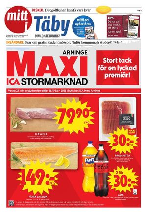 Förstasida Mitt i Täby