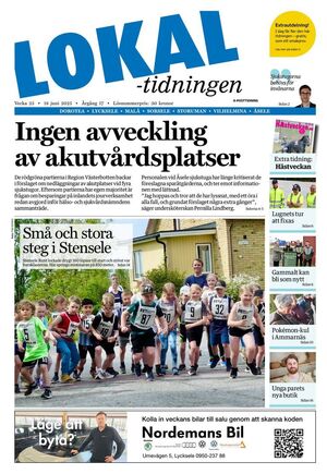 Förstasida Lokaltidningen