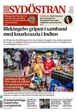 Förstasida Sydöstran