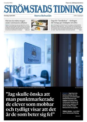 Förstasida Strömstads Tidning