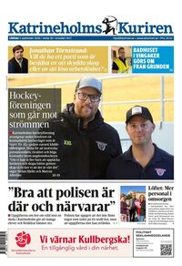 Förstasida Katrineholms-Kuriren