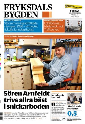 Förstasida Fryksdalsbygden