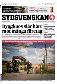 Förstasida Sydsvenskan Malmö