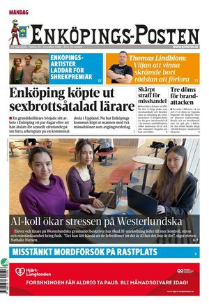 Förstasida Enköpings-Posten