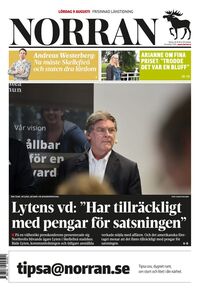 Förstasida Norran