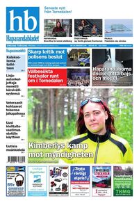 Förstasida Haparandabladet