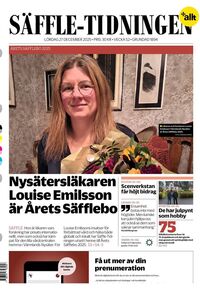 Förstasida Säffle-Tidningen