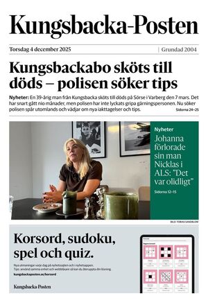 Förstasida Kungsbacka Posten