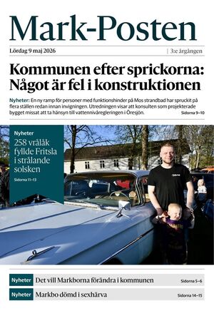Förstasida Mark-Posten