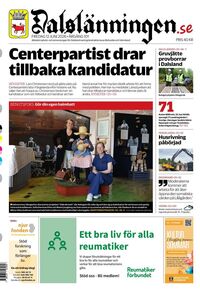 Förstasida Dalslänningen