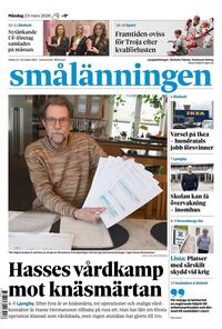 Förstasida Smålänningen