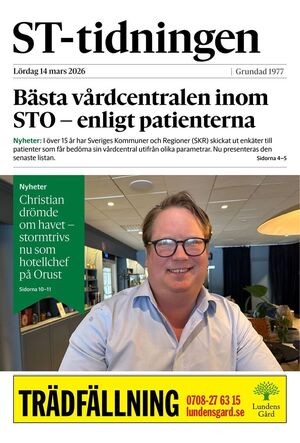 Förstasida ST-tidningen