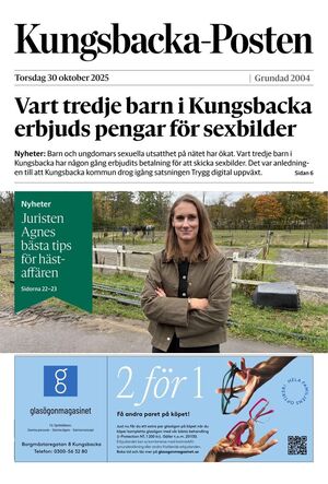 Förstasida Kungsbacka Posten