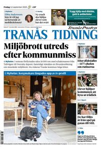 Förstasida Tranås Tidning