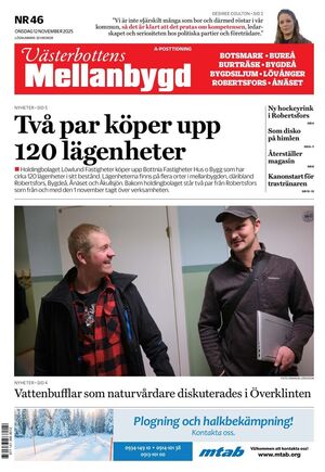 Förstasida Västerbottens Mellanbygd