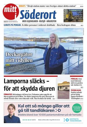 Förstasida Mitt i Söderort Liljeholmen/Älvsjö