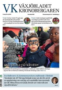 Förstasida Växjöbladet Kronobergaren