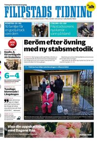 Förstasida Filipstads Tidning