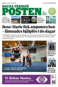 Förstasida Nacka Värmdö Posten Värmdö
