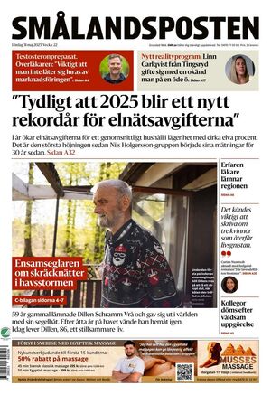 Förstasida Smålandsposten