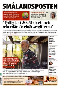 Förstasida Smålandsposten