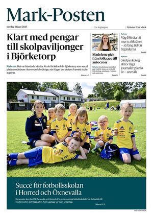 Förstasida Mark-Posten