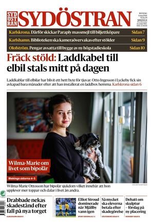 Förstasida Sydöstran