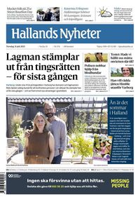 Förstasida Hallands Nyheter