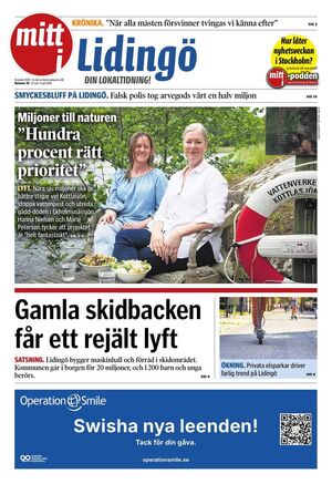 Förstasida Mitt i Lidingö