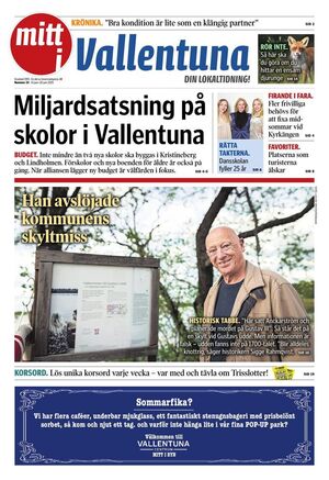 Förstasida Mitt i Vallentuna