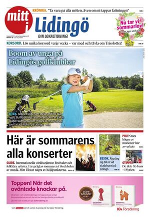 Förstasida Mitt i Lidingö