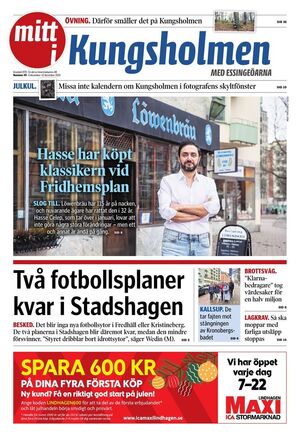 Förstasida Mitt i Kungsholmen