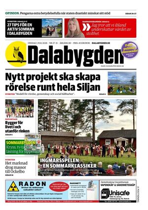 Förstasida Dalabygden