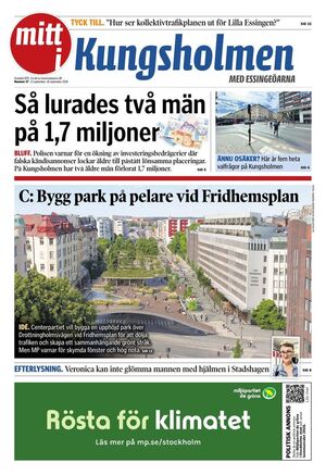 Förstasida Mitt i Kungsholmen