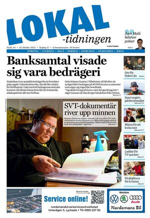 Förstasida Lokaltidningen