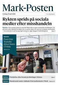 Förstasida Mark-Posten
