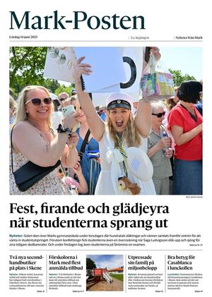 Förstasida Mark-Posten