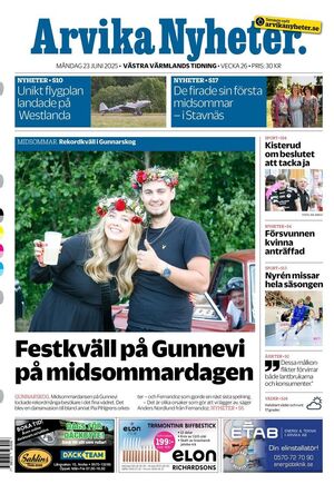 Förstasida Arvika Nyheter