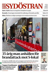 Förstasida Sydöstran