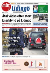Förstasida Mitt i Lidingö