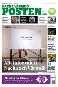 Förstasida Nacka Värmdö Posten Värmdö