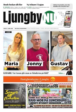 Förstasida Ljungby NU