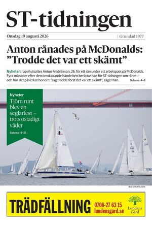 Förstasida ST-tidningen