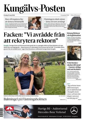 Förstasida Kungälvs-Posten