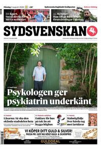 Förstasida Sydsvenskan Malmö