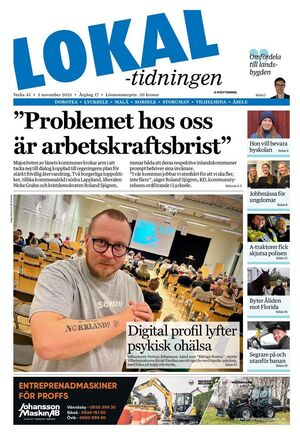 Förstasida Lokaltidningen
