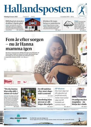 Förstasida Hallandsposten