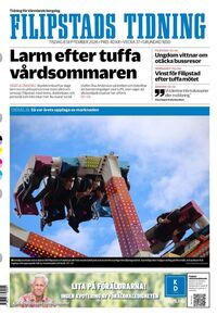Förstasida Filipstads Tidning