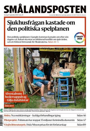 Förstasida Smålandsposten